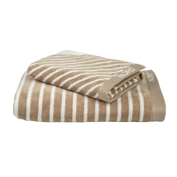 Stripes badhandduk 70x140 cm - Beige - NJRD