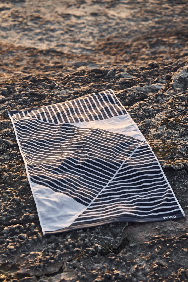 Stripes badhandduk 70x140 cm, Blå NJRD