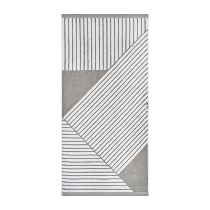 Stripes badhandduk 70x140 cm, Grå NJRD