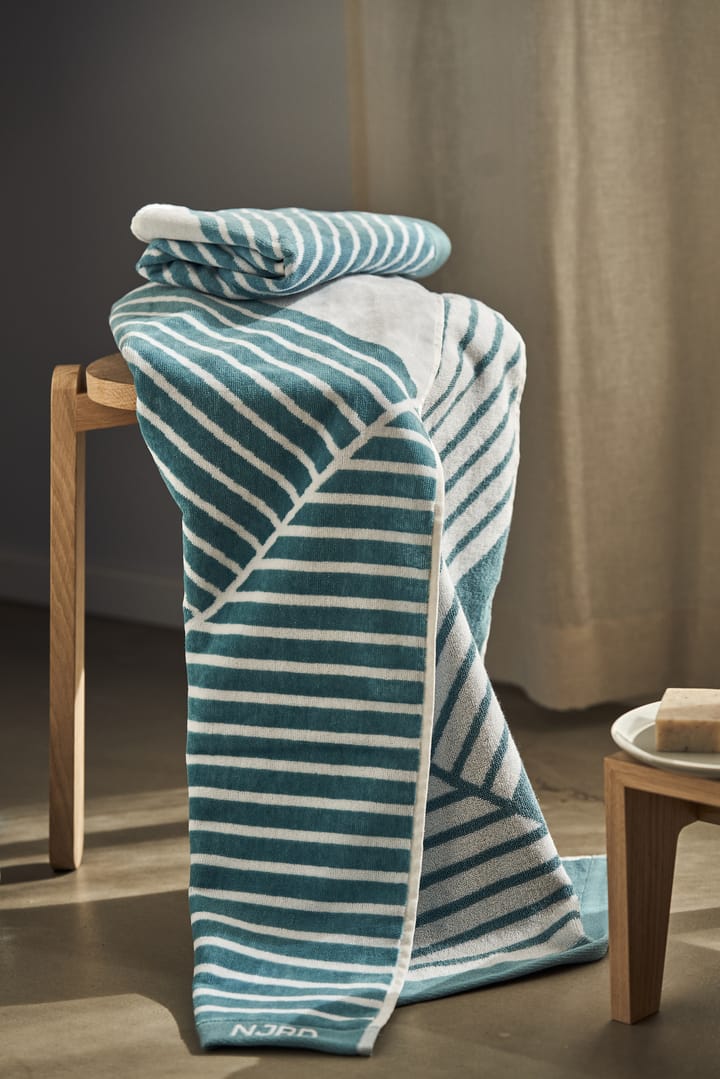 Stripes badhandduk 70x140 cm Special Edition 2022, Turkos NJRD