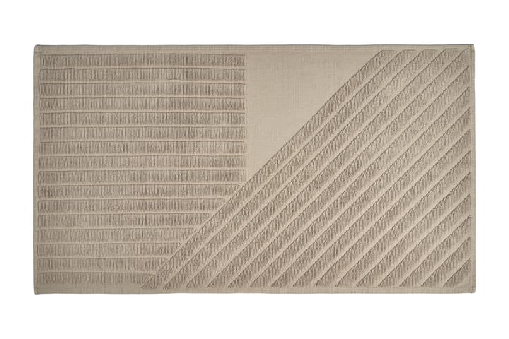 Stripes badrumsmatta 50x90 cm - Beige - NJRD