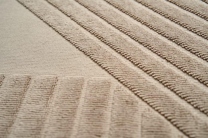 Stripes badrumsmatta 50x90 cm, Beige NJRD