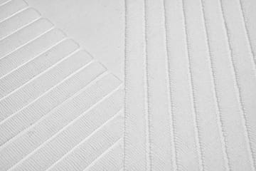 Stripes badrumsmatta 50x90 cm - Vit - NJRD