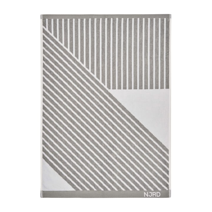 Stripes handduk 50x70 cm, Grå NJRD