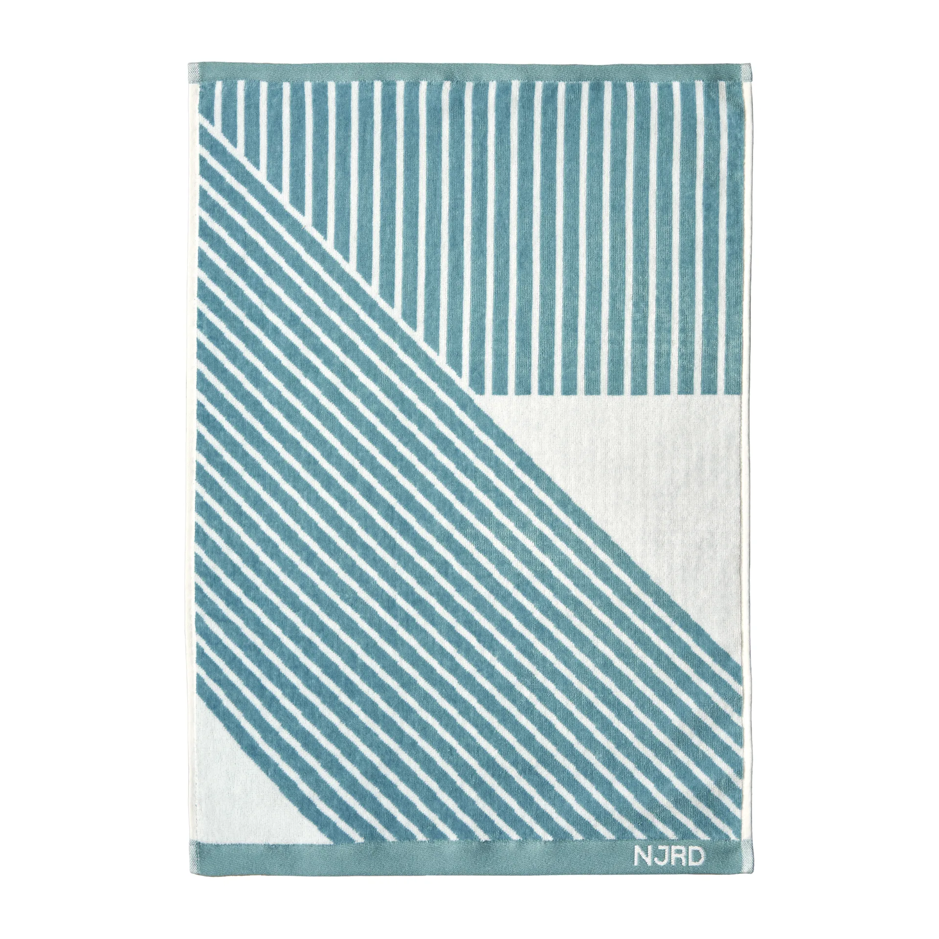 Stripes handduk 50x70 cm Special Edition 2022, Turkos NJRD