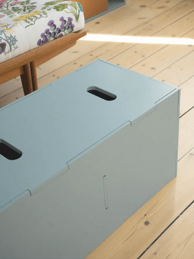 Cube Long förvaringslåda, Olivgrön Nofred