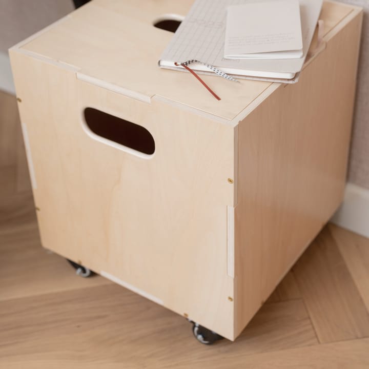 Cube Storage förvaringslåda, Björk Nofred