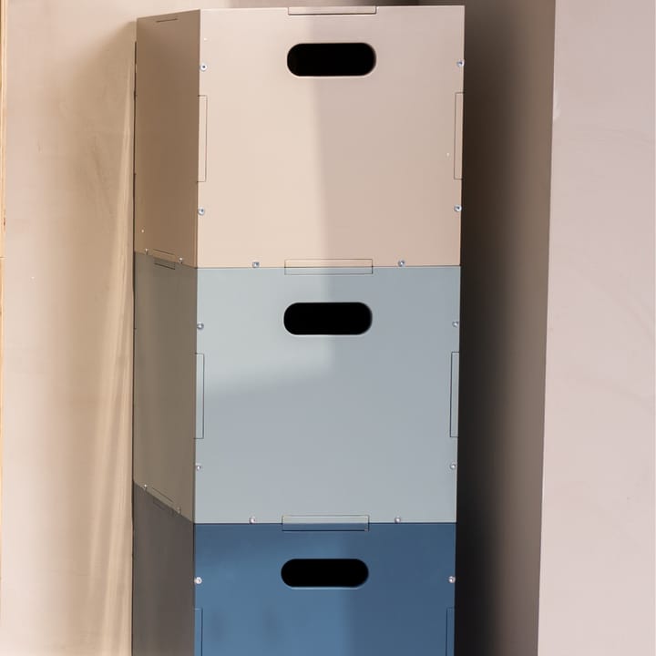 Cube Storage förvaringslåda, Blå Nofred