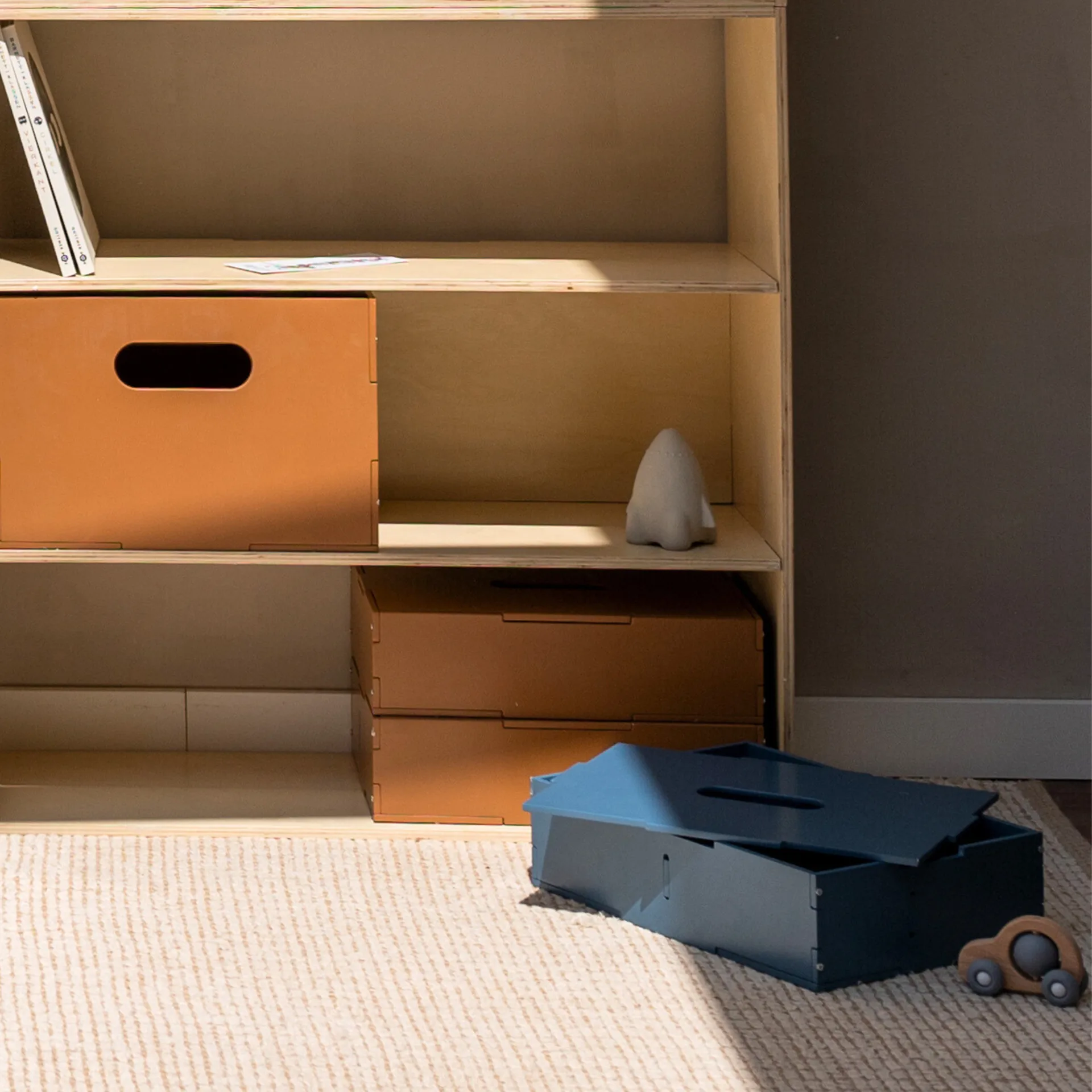 Kiddo Tool Box förvaringslåda, Blå Nofred