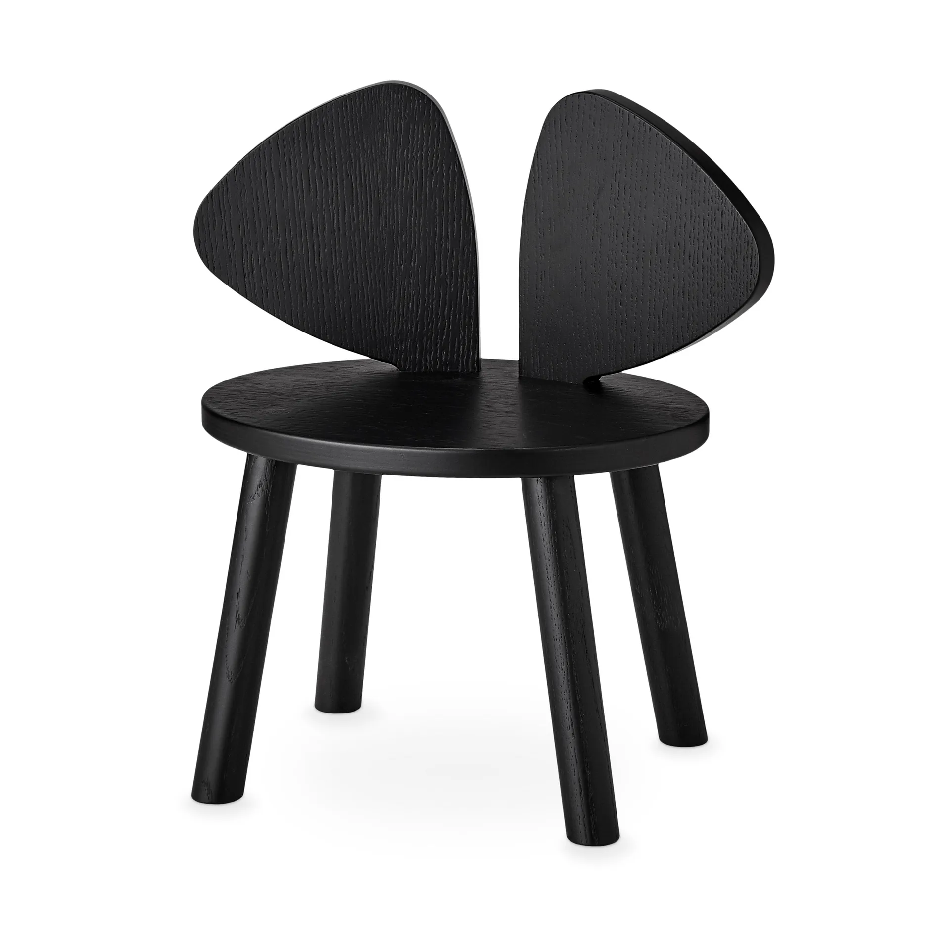 Mouse Chair barnstol, Svart Nofred