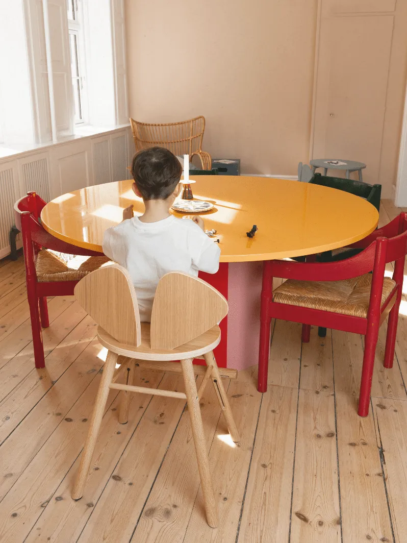 Mouse Chair Junior stol, Ek Nofred