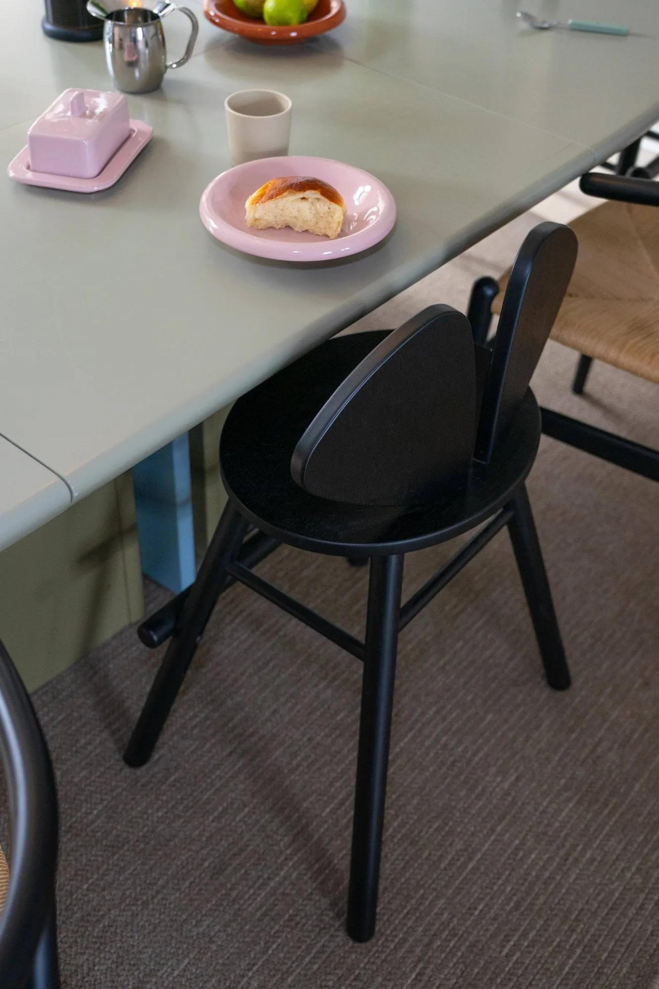 Mouse Chair Junior stol, Svart Nofred