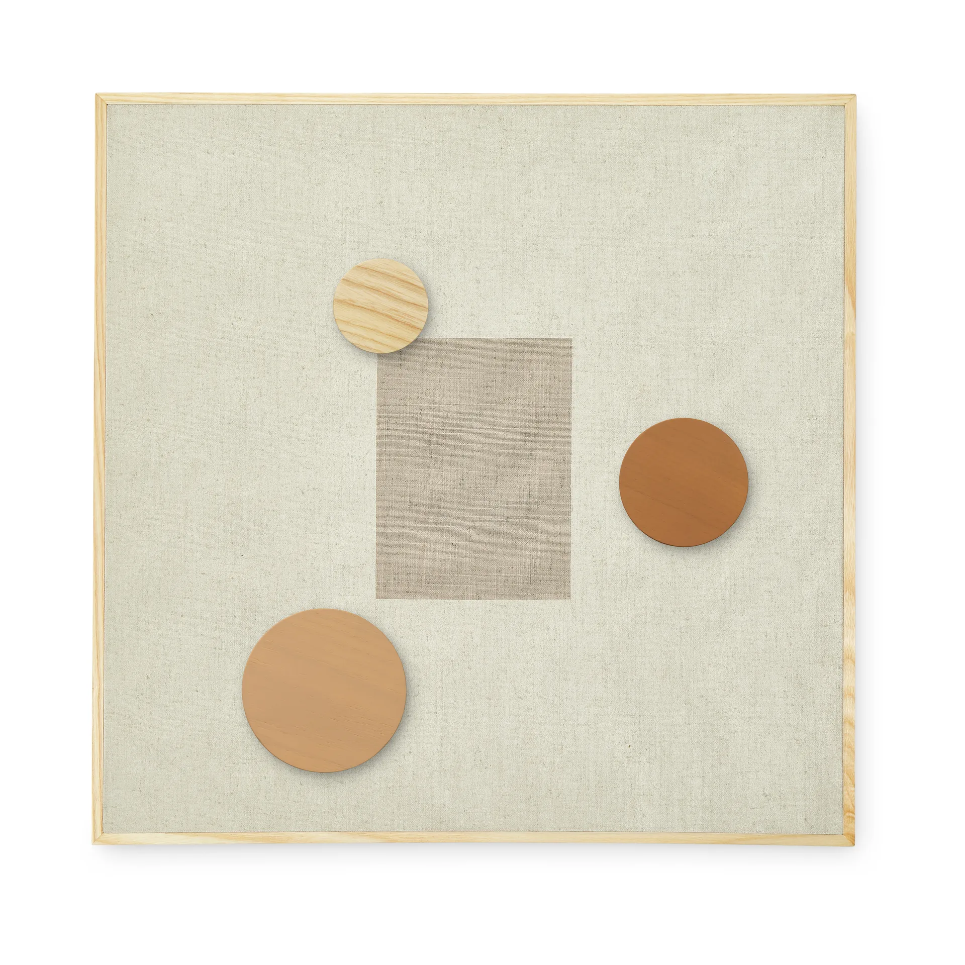 Noticeboard anslagstavla + 3 magneter, Sand Nofred