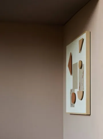 Noticeboard anslagstavla + 3 magneter - Sand - Nofred