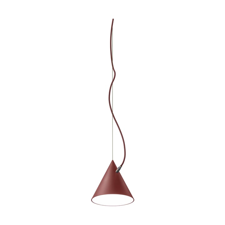 Castor pendel 20 cm - Bordeauxröd-mörkröd-mässing - Noon