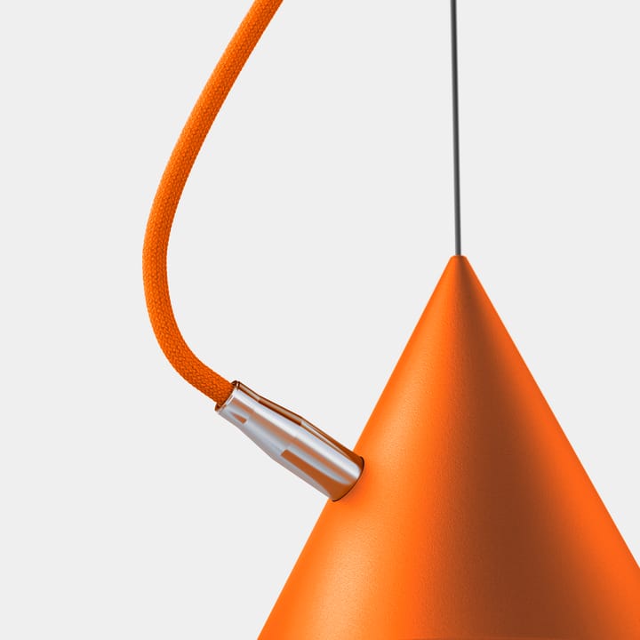 Castor pendel 20 cm - Orange-orange-silver - Noon
