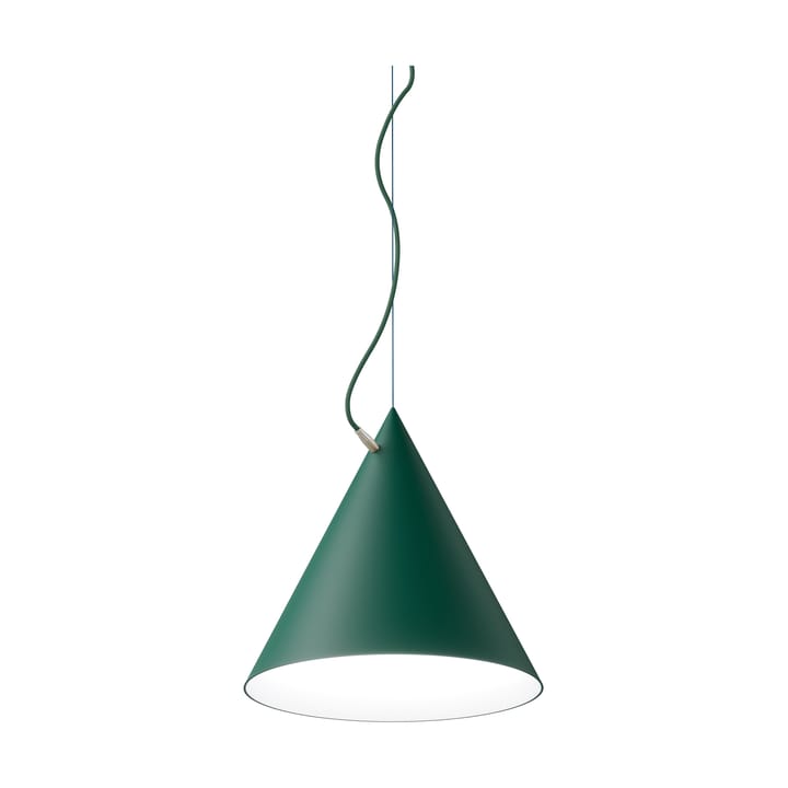 Castor pendel 40 cm - British racing green-mörkgrön-mässing - Noon