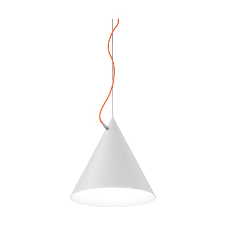 Castor pendel 40 cm - Vit-orange-silver - Noon