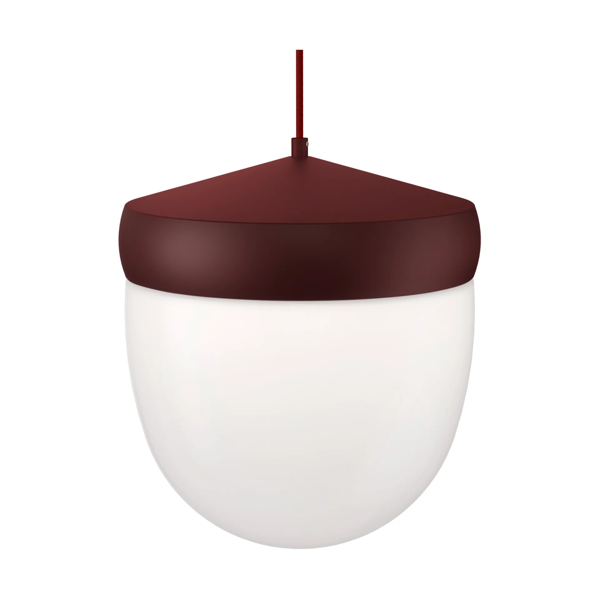 Pan pendel frostad 30 cm, Bordeauxröd-mörkröd Noon