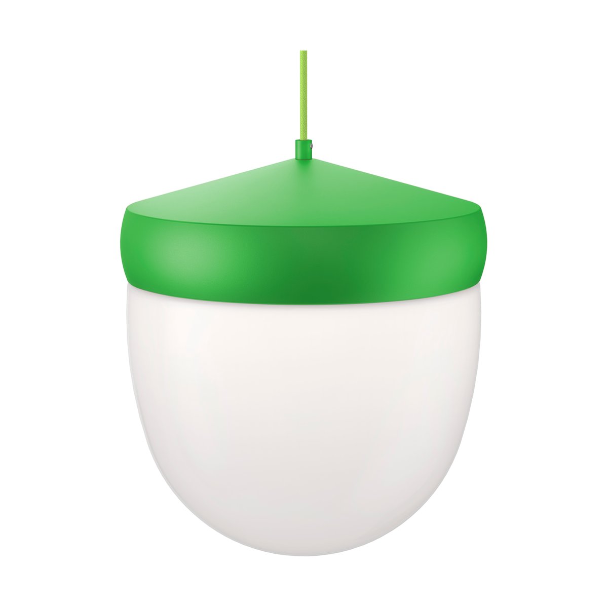 Noon Pan pendel frostad 30 cm Ljusgrön-ljusgrön | Skandinavisk Design | Taklampor & Pendlar | Grön