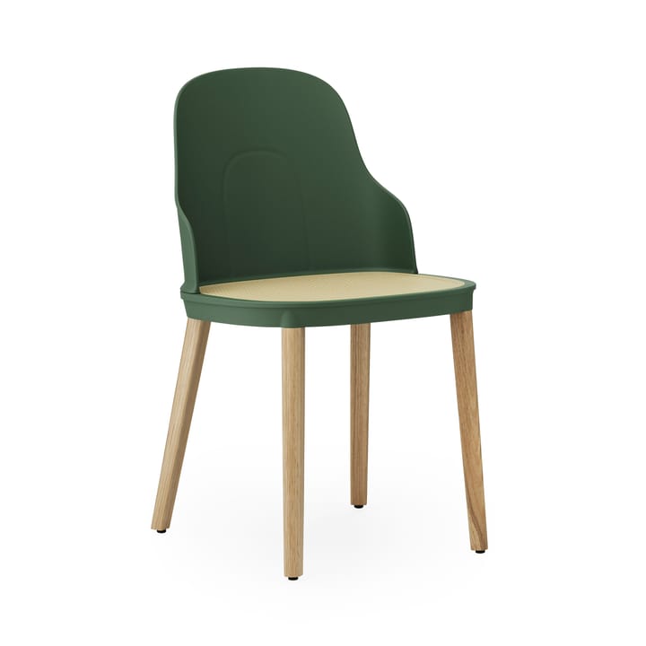 Allez molded wicker stol - Park green-ek - Normann Copenhagen