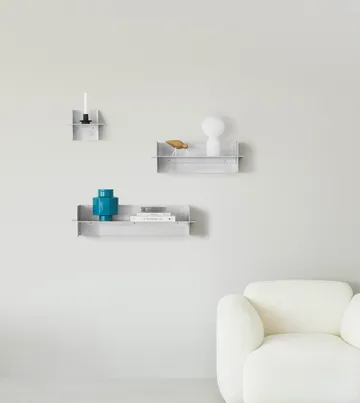 Alu Shelf hylla 25 cm - Aluminium - Normann Copenhagen