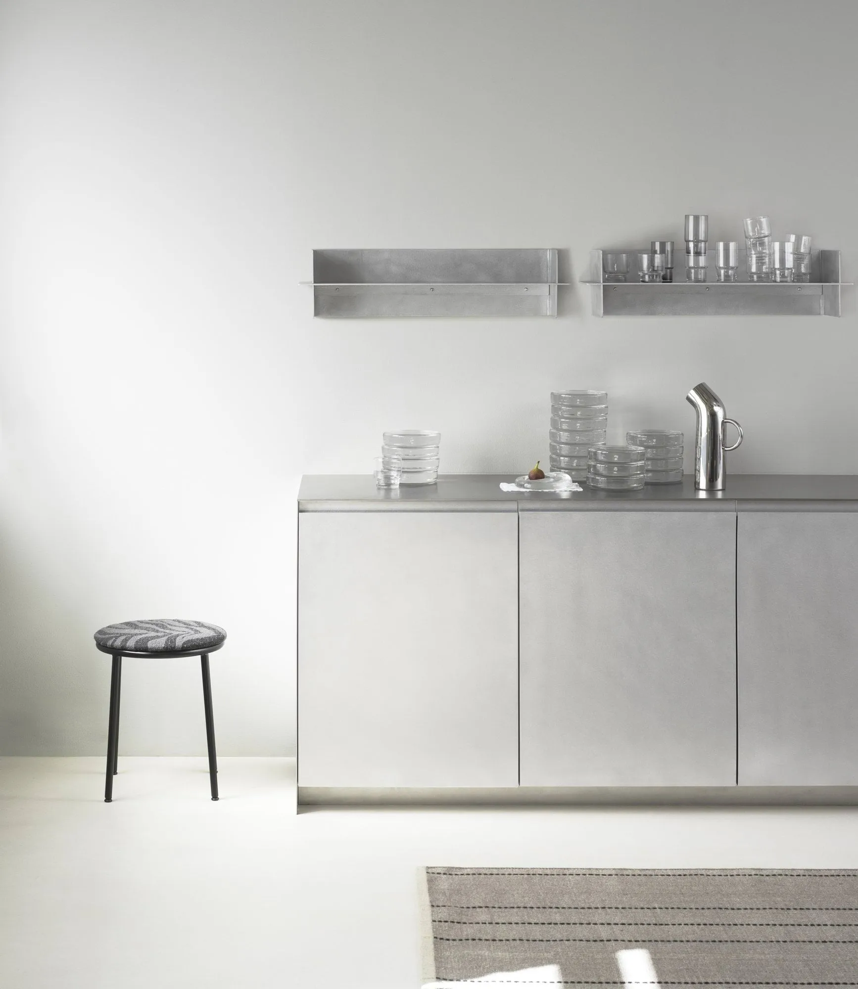 Alu Shelf hylla 80 cm, Aluminium Normann Copenhagen