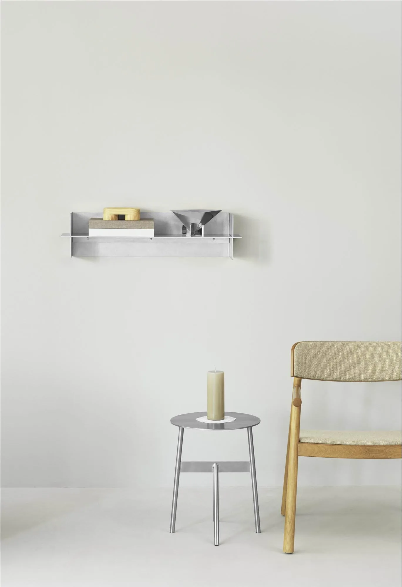 Alu Shelf hylla 80 cm, Aluminium Normann Copenhagen