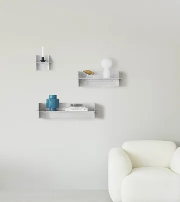 Alu Shelf hylla 80 cm - Aluminium - Normann Copenhagen