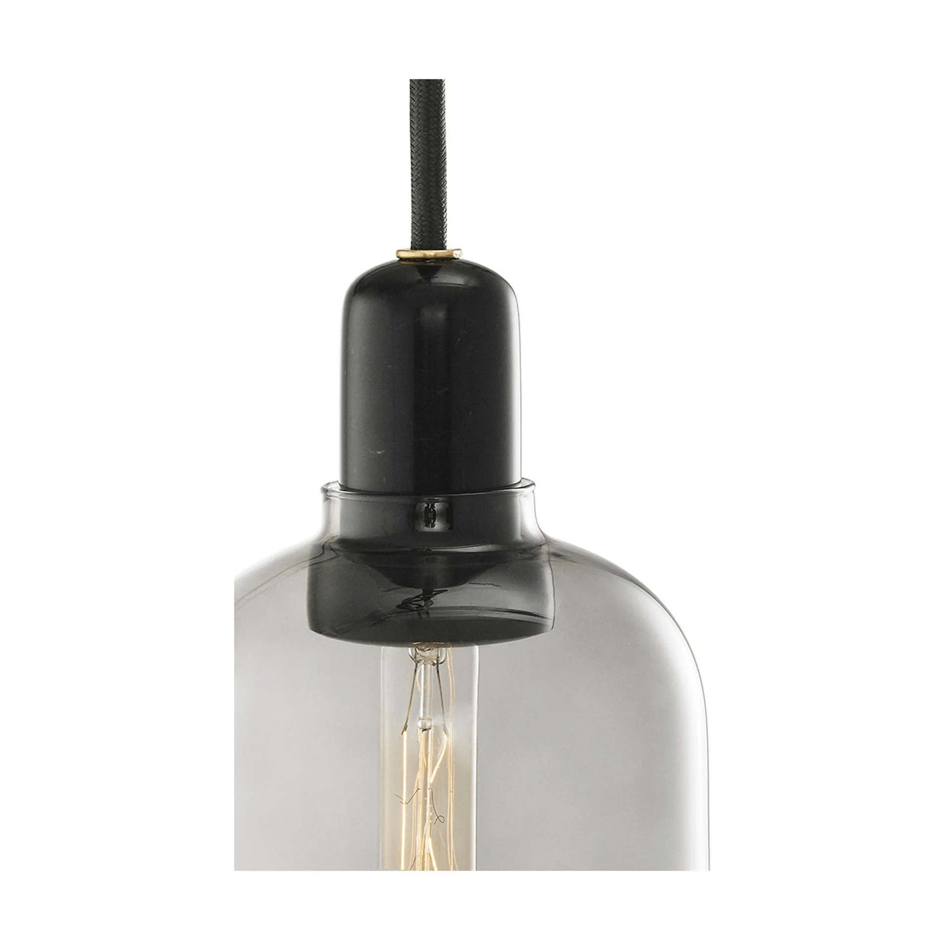 Amp lampa liten, grå-svart Normann Copenhagen