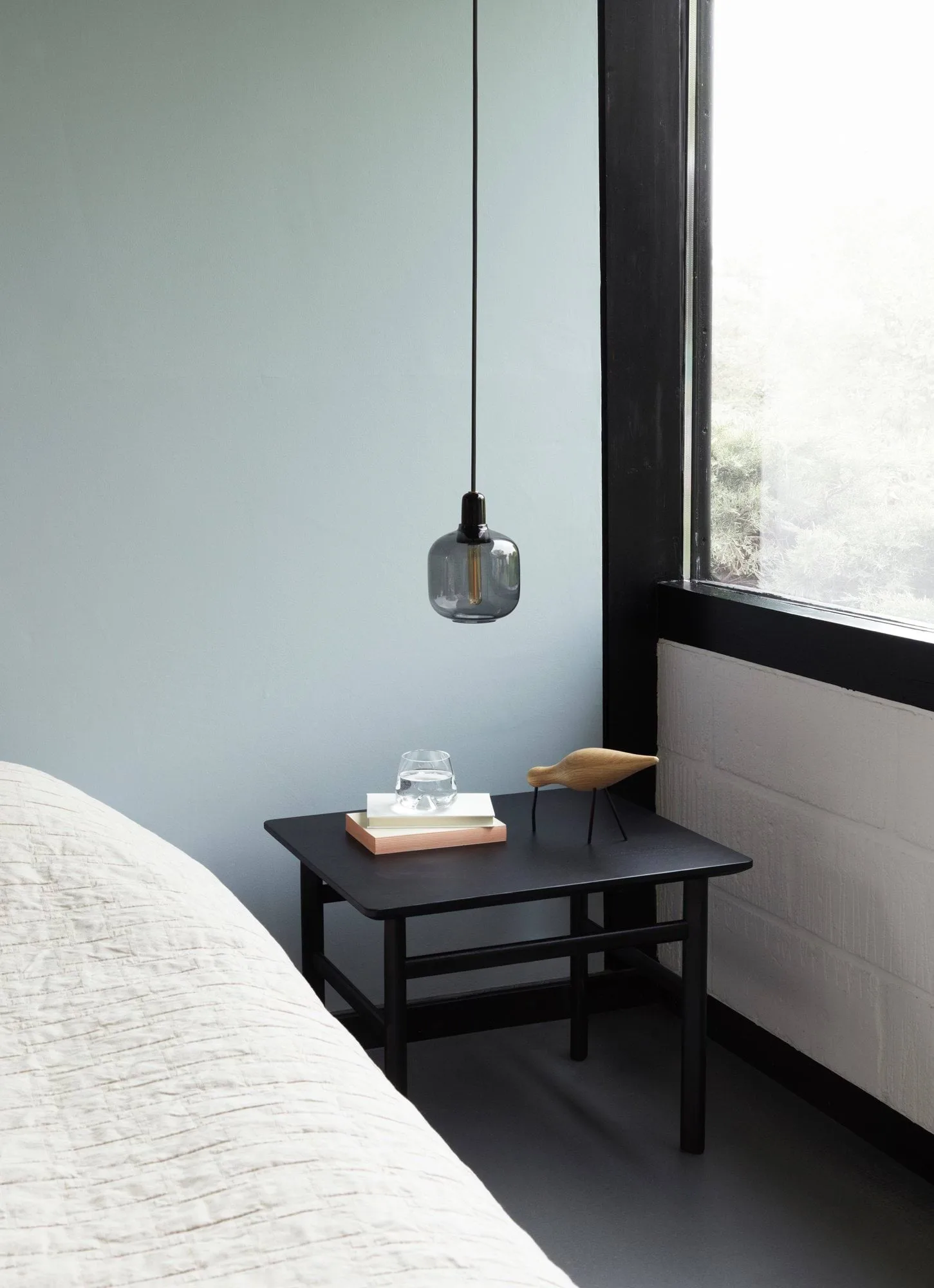 Amp lampa liten, grå-svart Normann Copenhagen