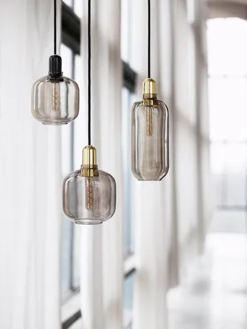 Amp lampa liten - grå-svart - Normann Copenhagen