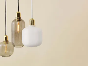 Amp lampa liten - Smoke-mässing - Normann Copenhagen