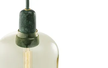 Amp lampa stor - guld-grön - Normann Copenhagen