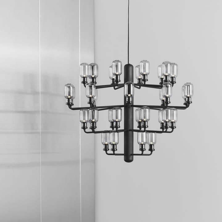Amp ljuskrona, black, large Normann Copenhagen