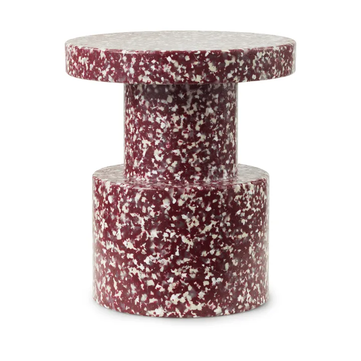 Bit rund pall - Burgundy - Normann Copenhagen