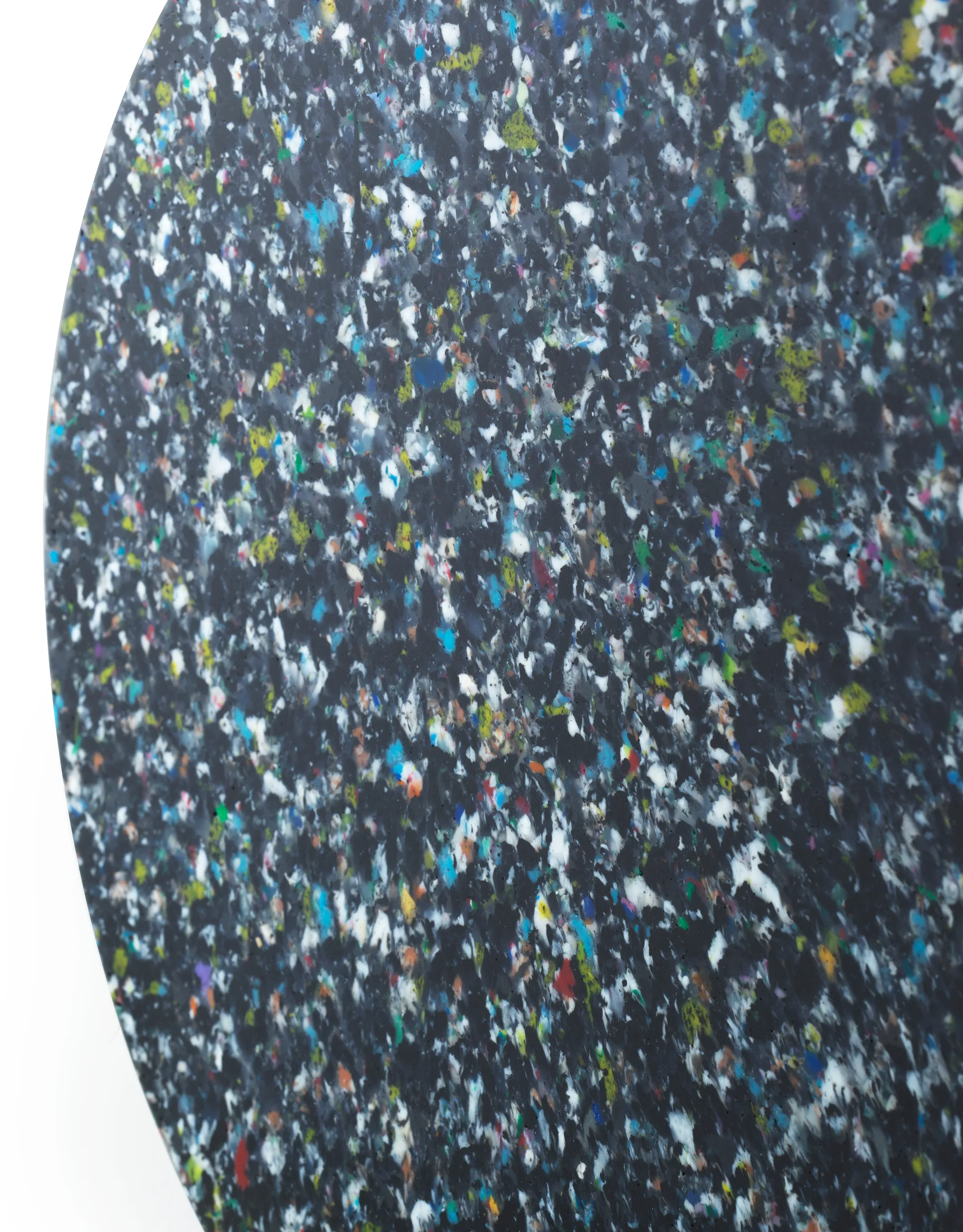 Bit rund pall, Svart-multi, Ø36x42 cm Normann Copenhagen
