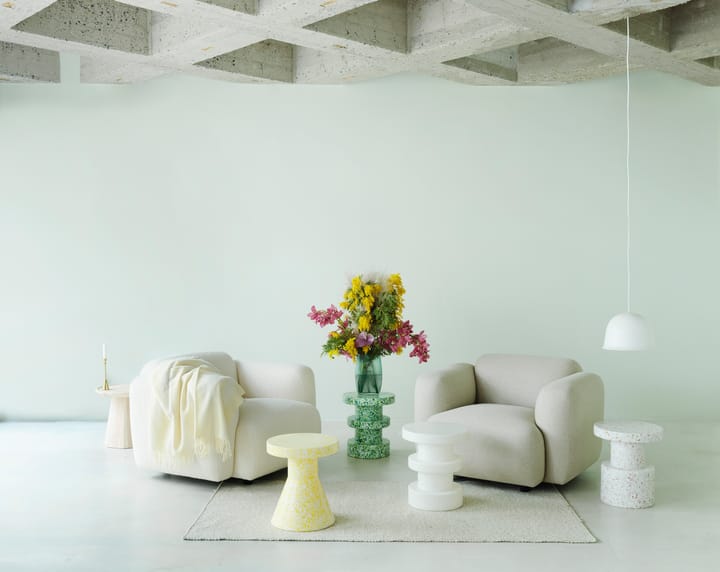 Bit Stack pall, Vit-vit Normann Copenhagen