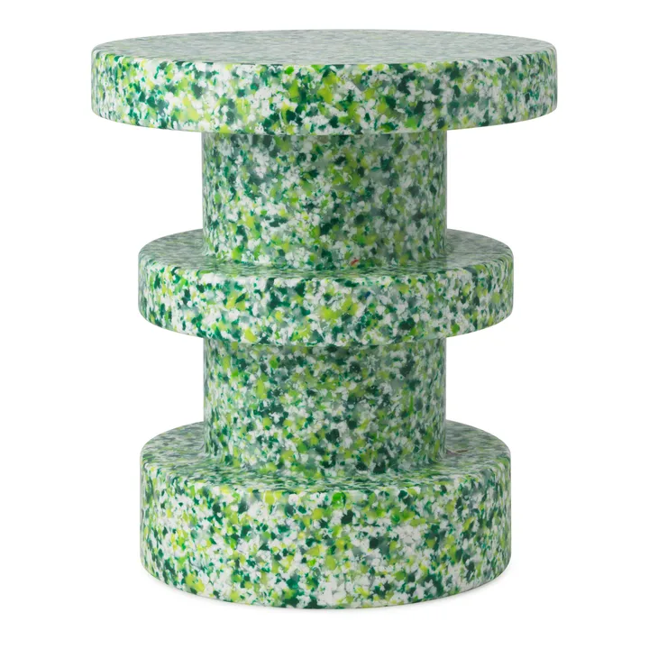 Bit Stack rund pall - Grön, Ø36x42 cm - Normann Copenhagen