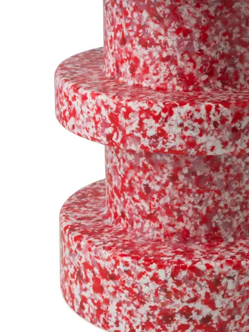 Bit Stack rund pall - Röd, Ø36x42 cm - Normann Copenhagen