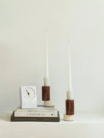 Blox ljusstake - Burgundy - Normann Copenhagen