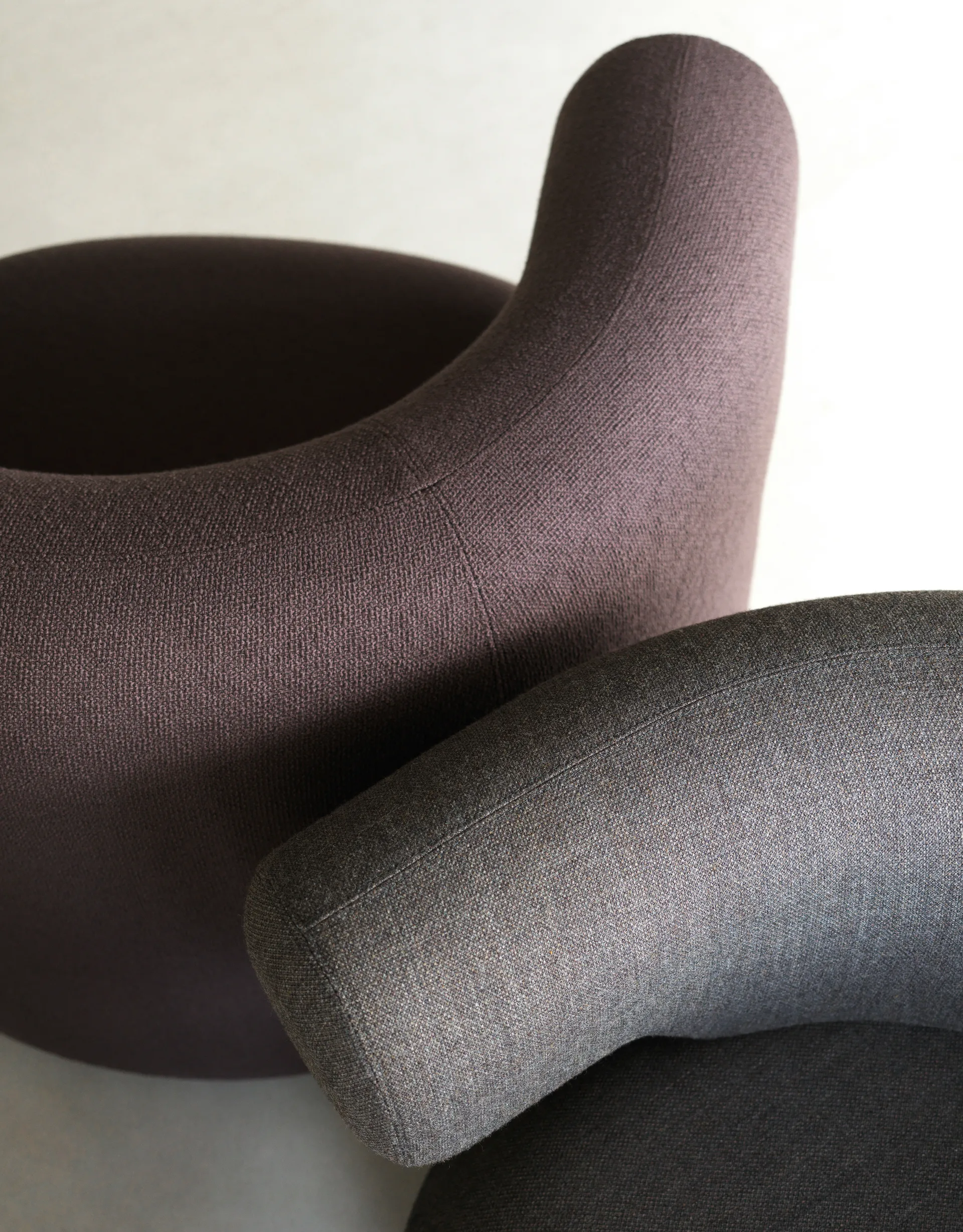 Burra loungefåtölj w. return, Yoredale UDA06 Normann Copenhagen
