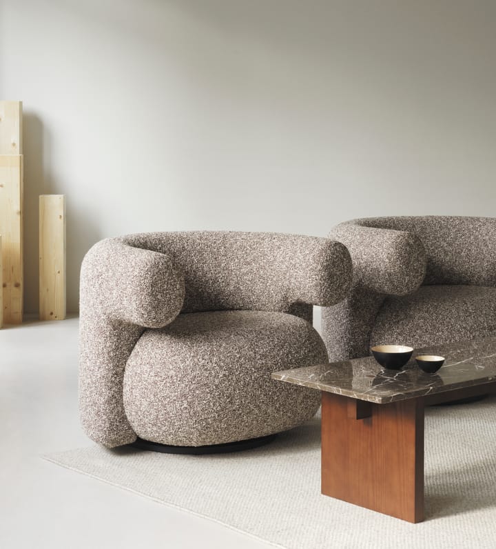Burra loungefåtölj w. return, Zero 0011 Normann Copenhagen