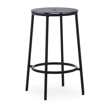Circa barstol 65 cm - Svart aluminium - Normann Copenhagen
