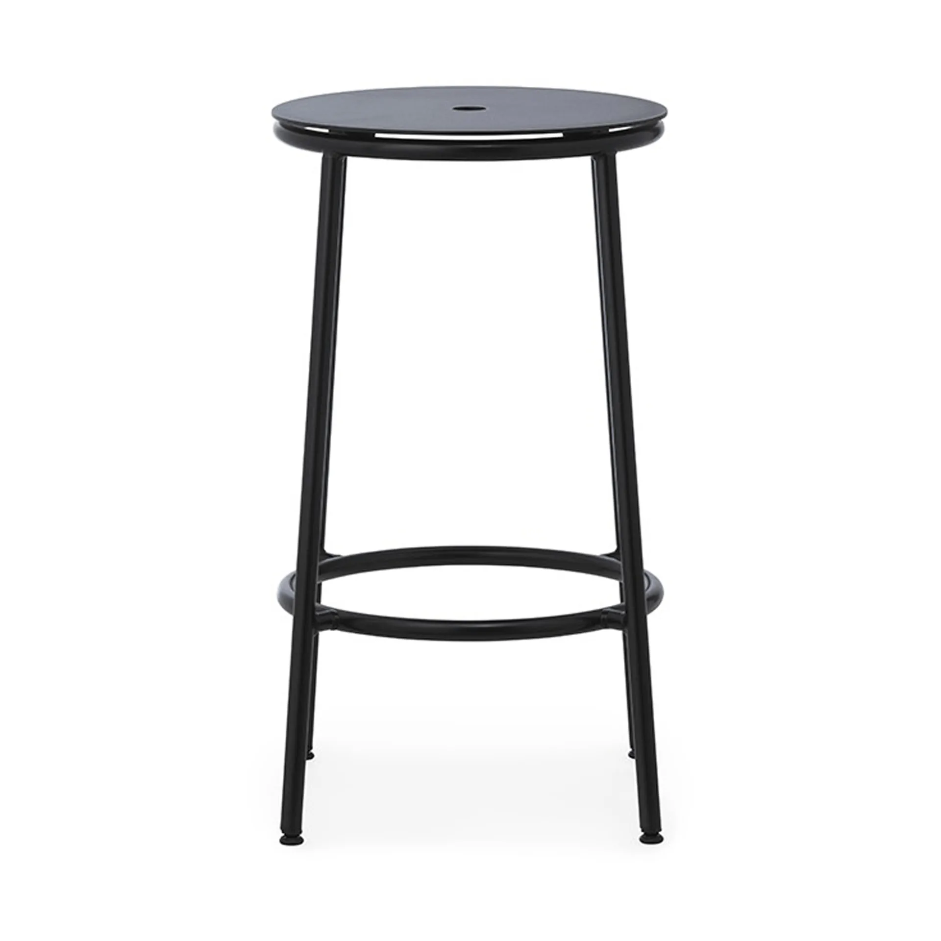 Circa barstol 65 cm, Svart aluminium Normann Copenhagen