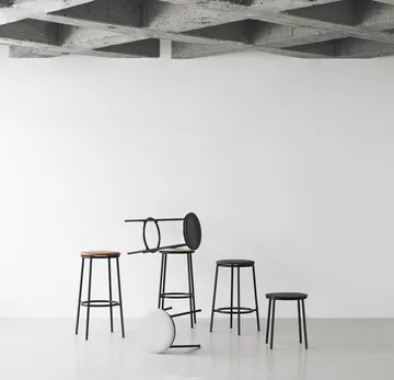 Circa barstol 65 cm - Svart aluminium - Normann Copenhagen