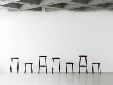 Circa pall 45 cm - Svart aluminium - Normann Copenhagen