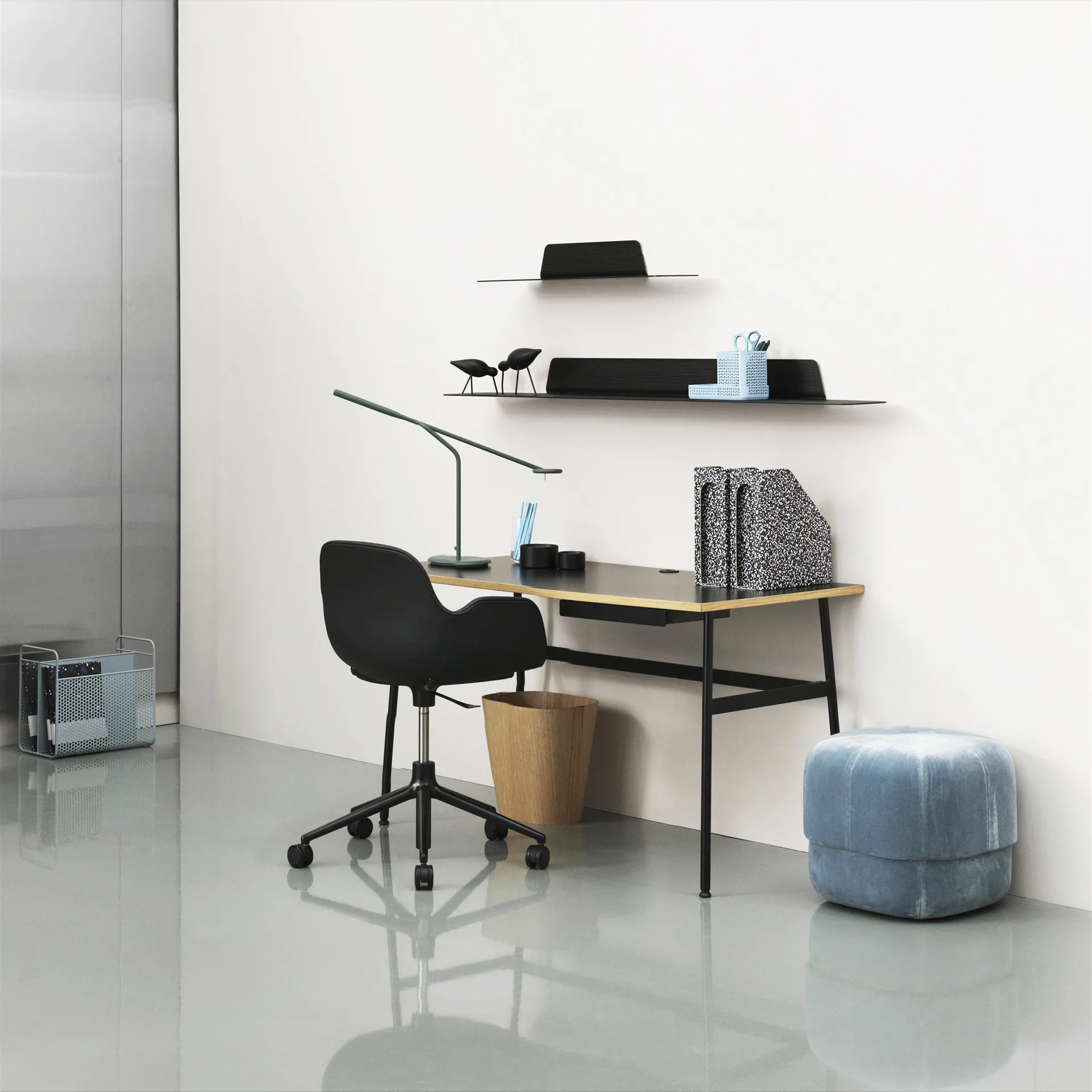 Circus sittpuff, ljusblå Normann Copenhagen