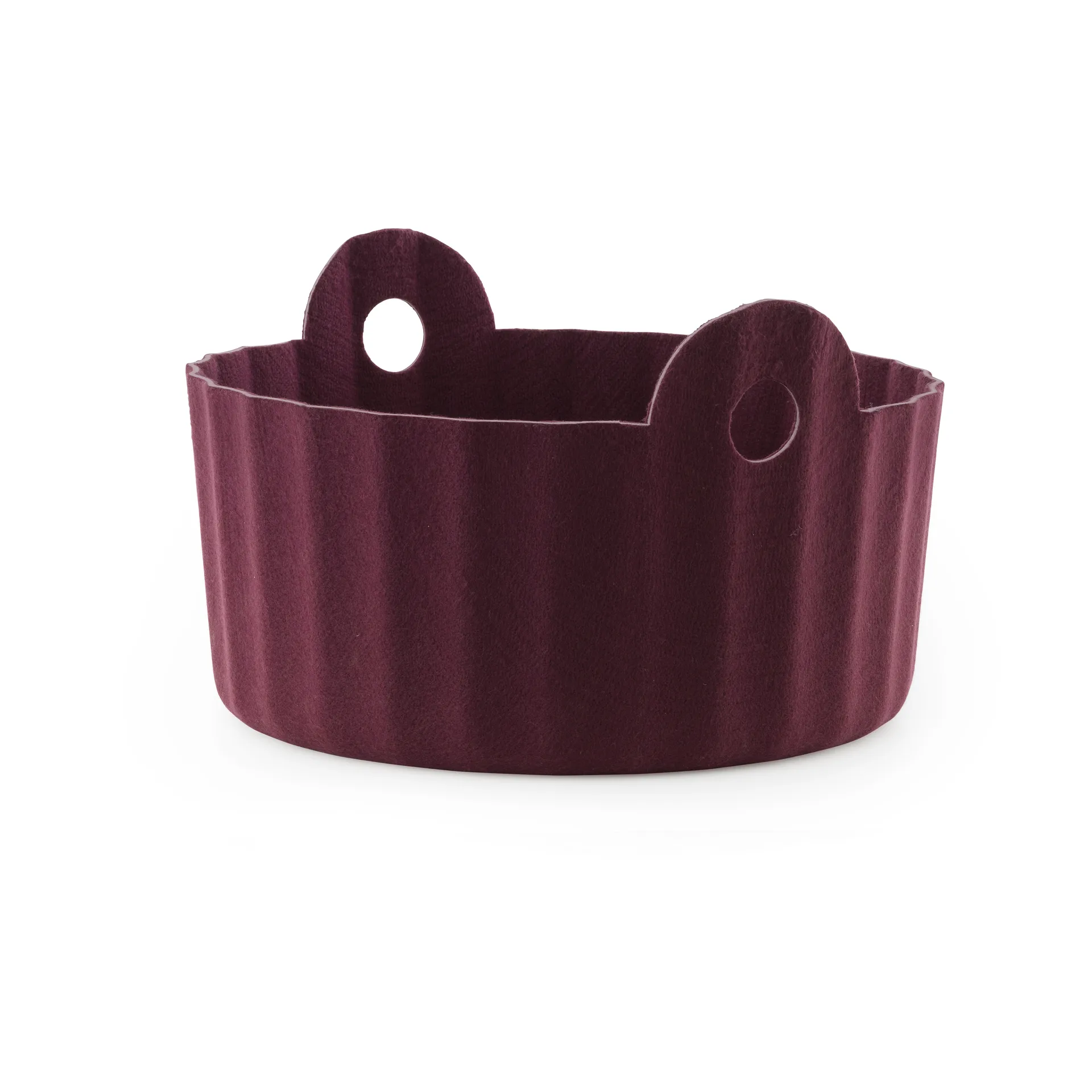 Colu Basket förvaringskorg Ø44 cm, Burgundy Normann Copenhagen