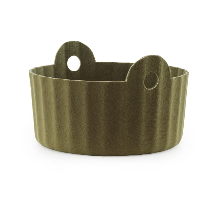 Colu Basket förvaringskorg Ø44 cm - Olive - Normann Copenhagen
